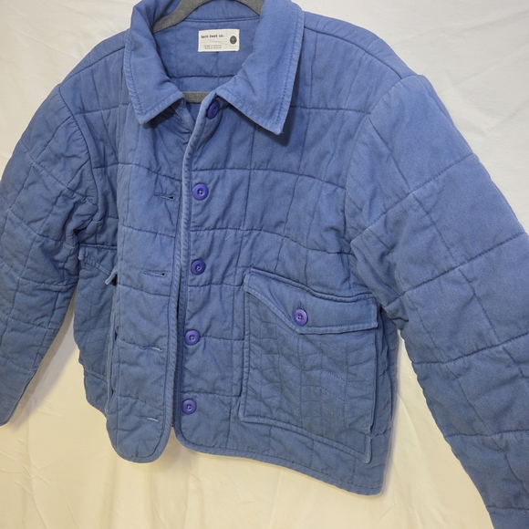 Back Beat Co. Indigo Quilted Jacket - Picture 6 of 16